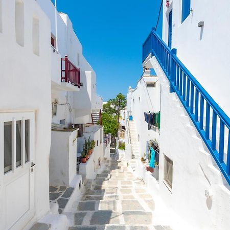 White And Grey Chora Apartman Mykonos Town Kültér fotó