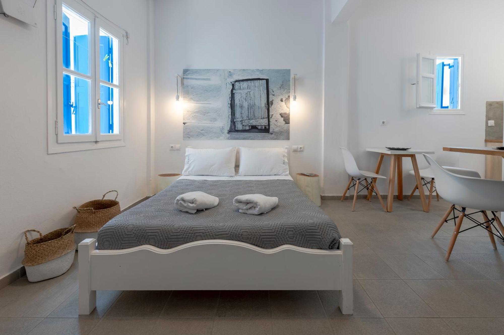 White And Grey Chora Apartman Mykonos Town Kültér fotó