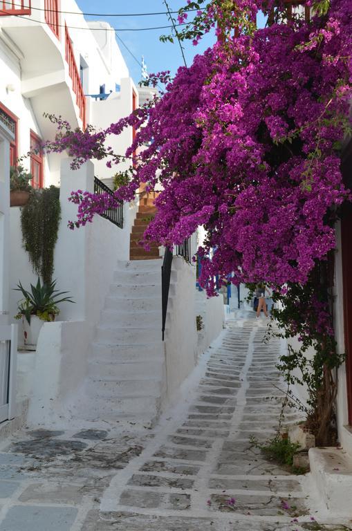 White And Grey Chora Apartman Mykonos Town Kültér fotó