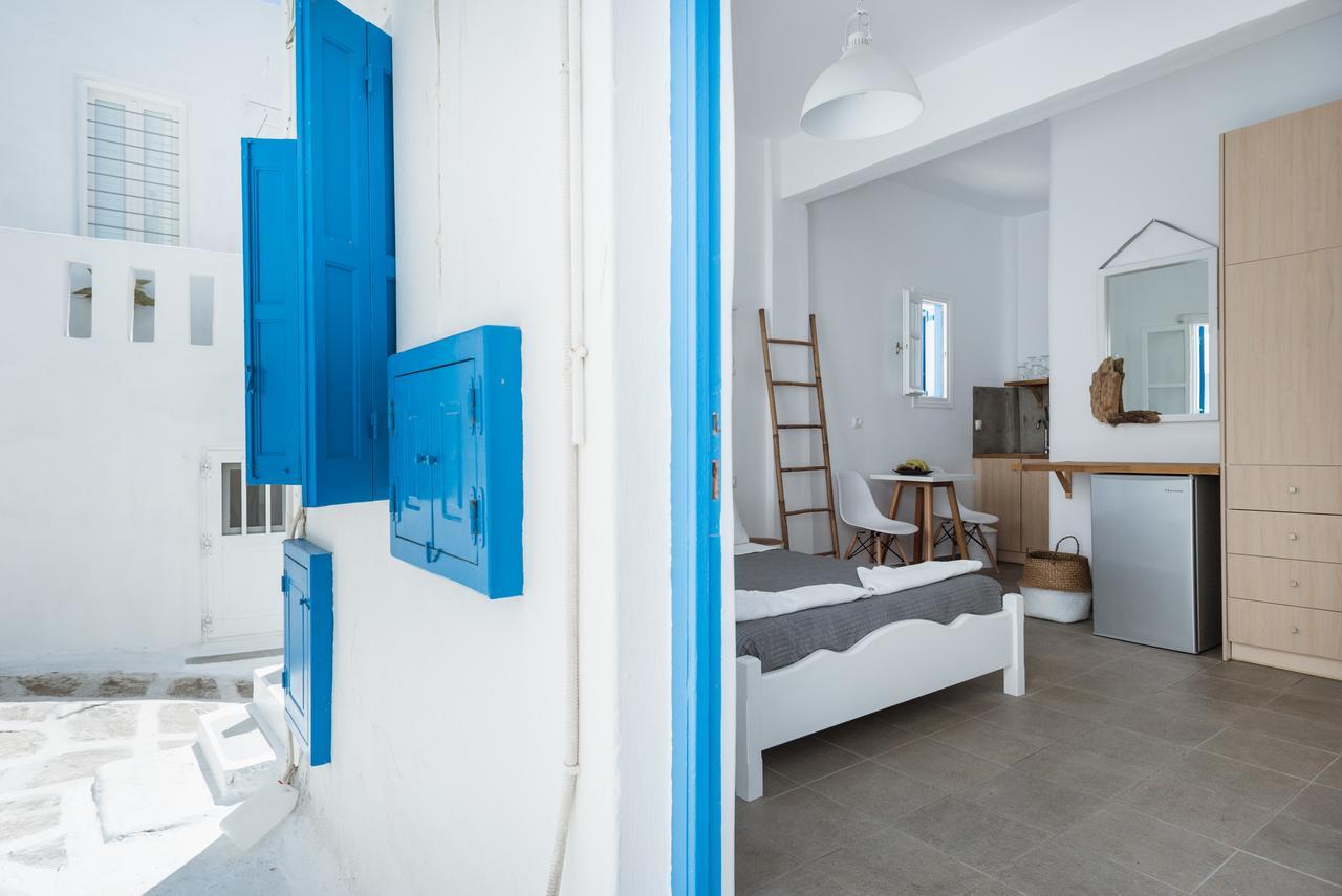 White And Grey Chora Apartman Mykonos Town Kültér fotó