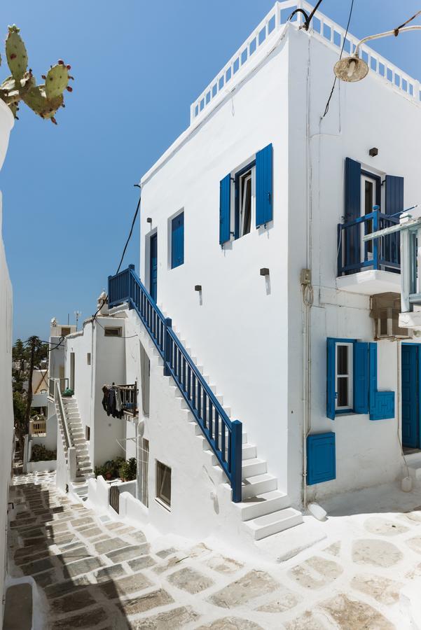 White And Grey Chora Apartman Mykonos Town Kültér fotó